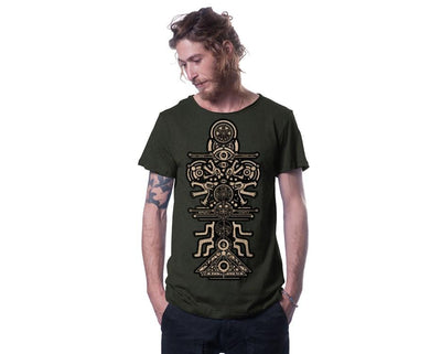 DRAGON TOTEM OLIVE MOULINE