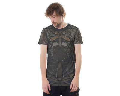 GEO FLOWER DARK GREY