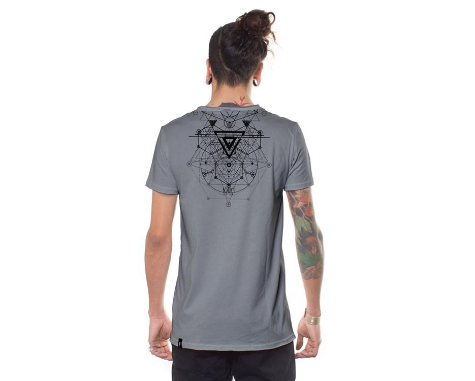 GEOMETRIC BUDDHA LIGHT GREY